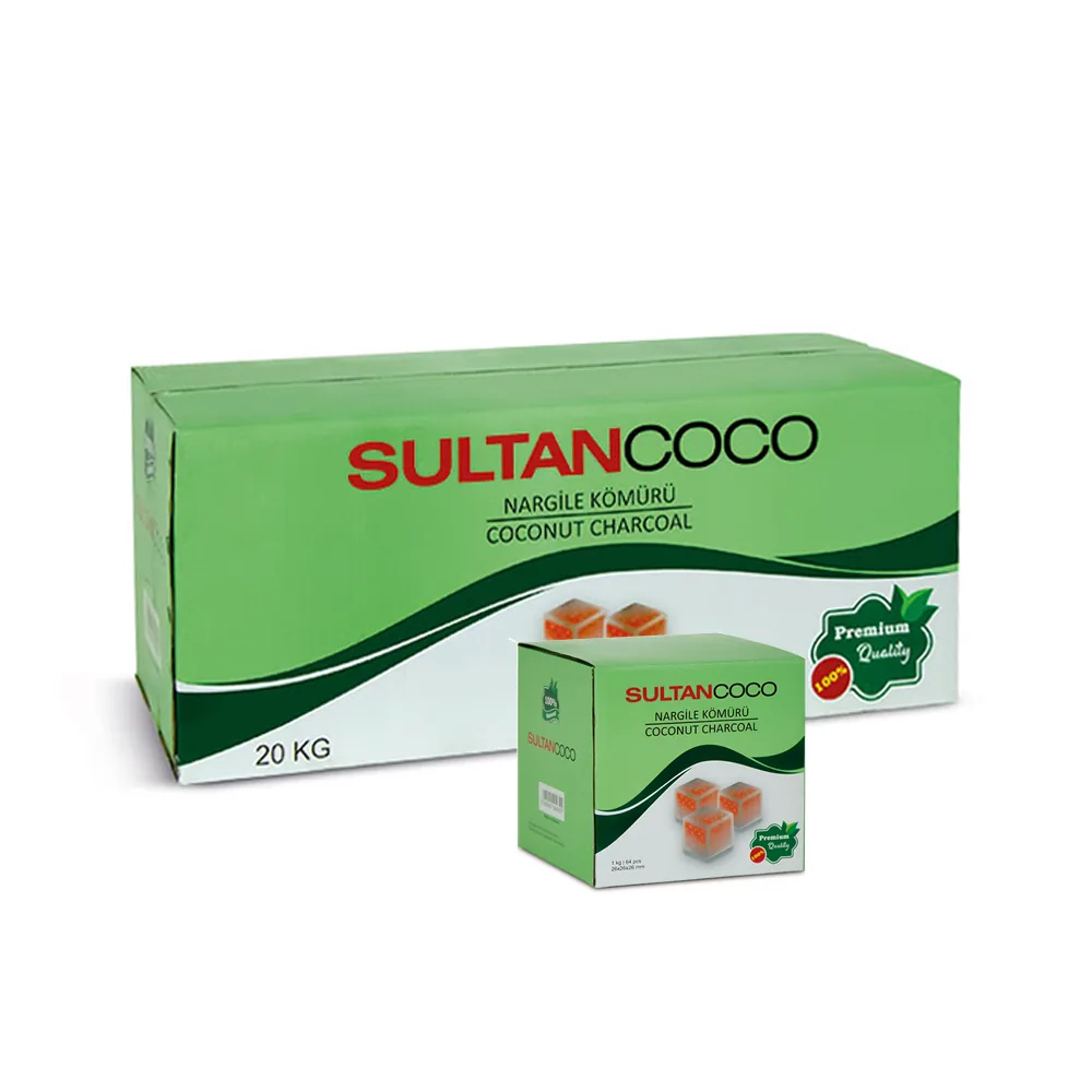 SultanCoco Nargile Kömürü 20 Kg - Kömürler | Nargile Malzemesi